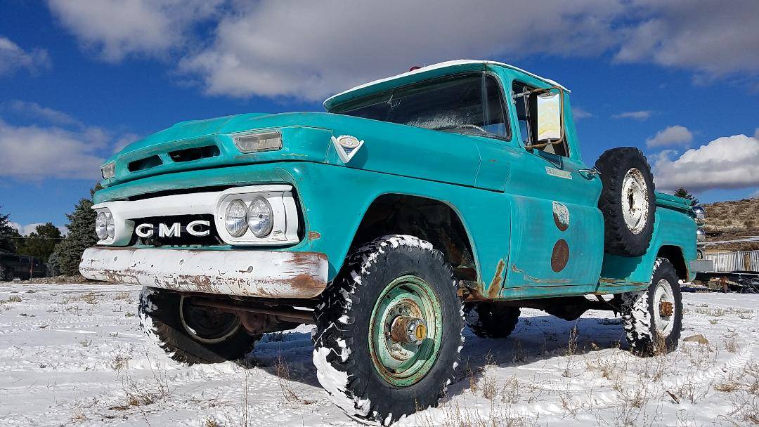 Would you buy this 1962 GMC 4x4? We would!